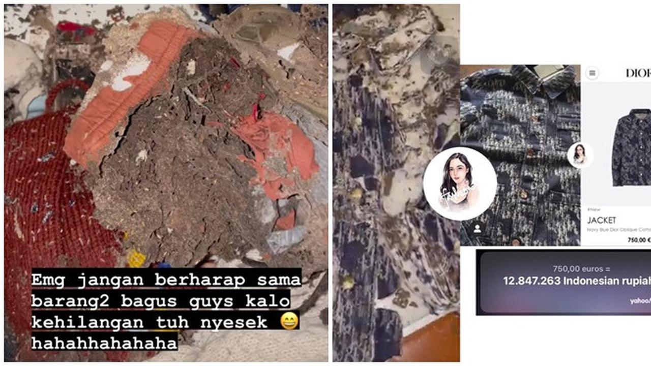 7 Potret Baju Branded Anak Rachel Vennya Dimakan Rayap, Ditaksir Jutaan Rupiah