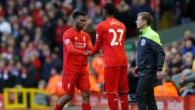 Penyerang Liverpool, Daniel Sturridge.