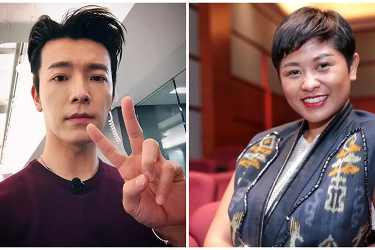 [Bintang] Donghae Puji Penampilan Dira Sugandi di Penutupan Asian Games 2018