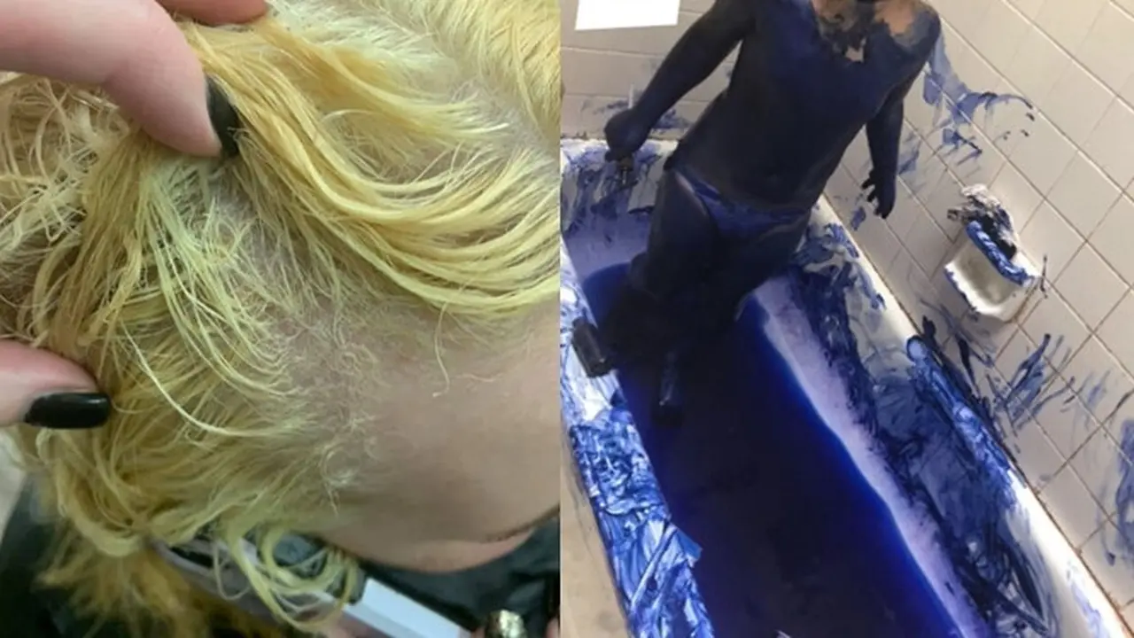 8 Potret Orang Gagal Semir Rambut, Ada yang Sampai Bengkak