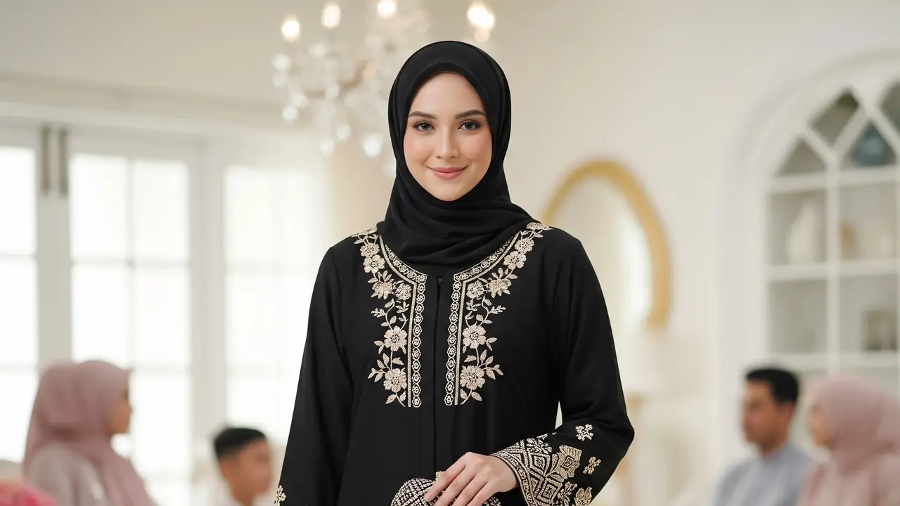 Model Gamis Terbaru Abaya