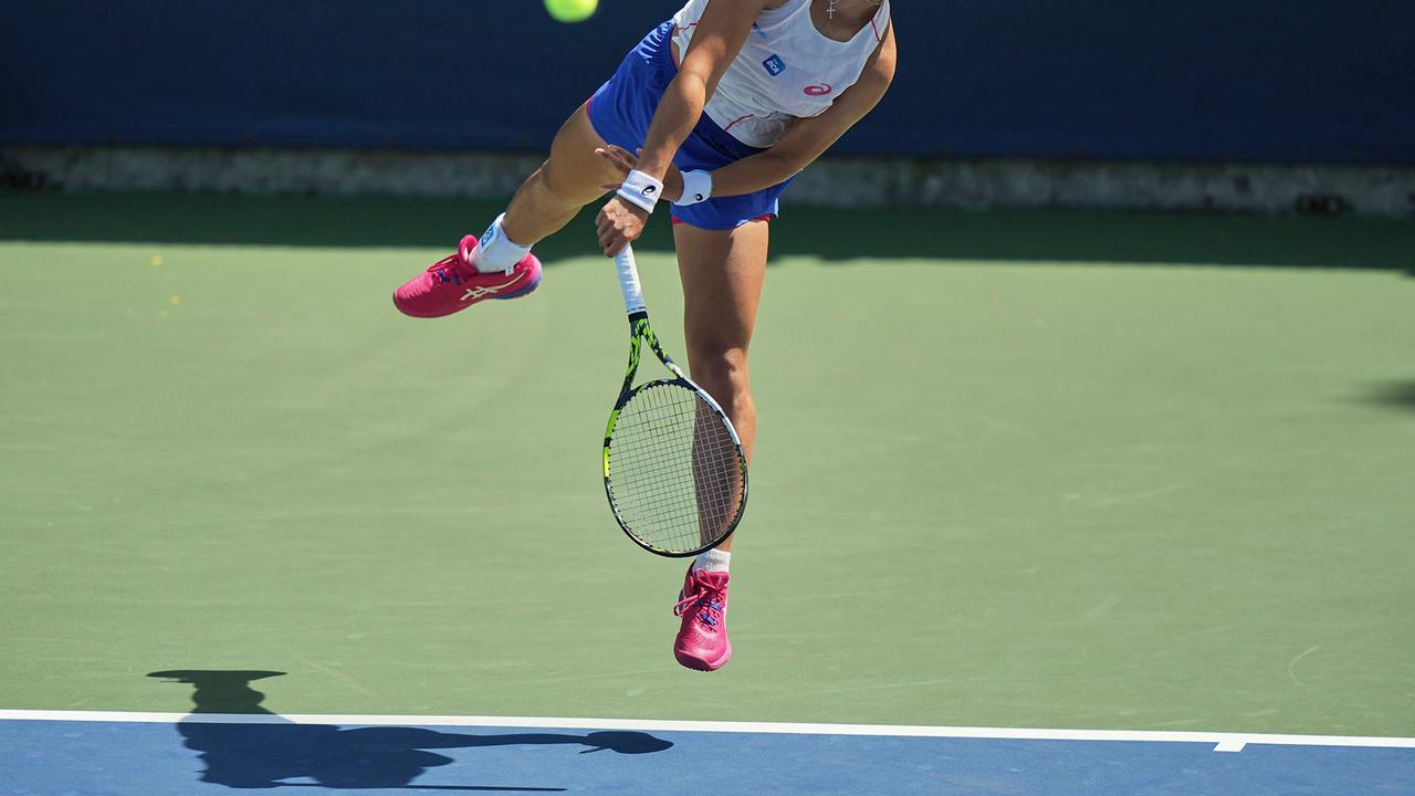 FOTO: Petenis Indonesia Janice Tjen Ukir Sejarah, Lolos ke Babak Kedua US Open 2025