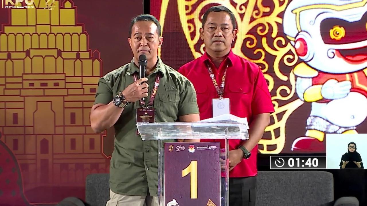 Pasangan Andika-Hendi Nyoblos di TPS yang Sama, Tapi Waktunya Berbeda