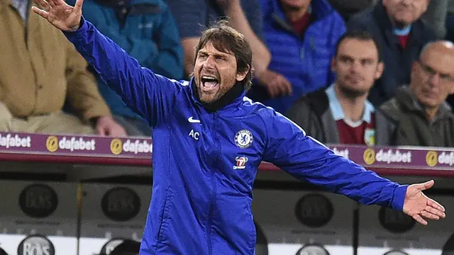Antonio Conte, Burnley vs Chelsea