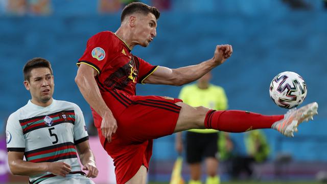 Foto Piala Eropa: Tekuk Lutut Juara Bertahan Portugal di Laga 16 Besar Euro 2020, Belgia Melenggang ke Perempatfinal