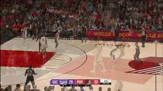 Berita video game recap NBA 2017-2018 antara Portland Trail Blazers melawan Sacramento Kings dengan skor 116-99.