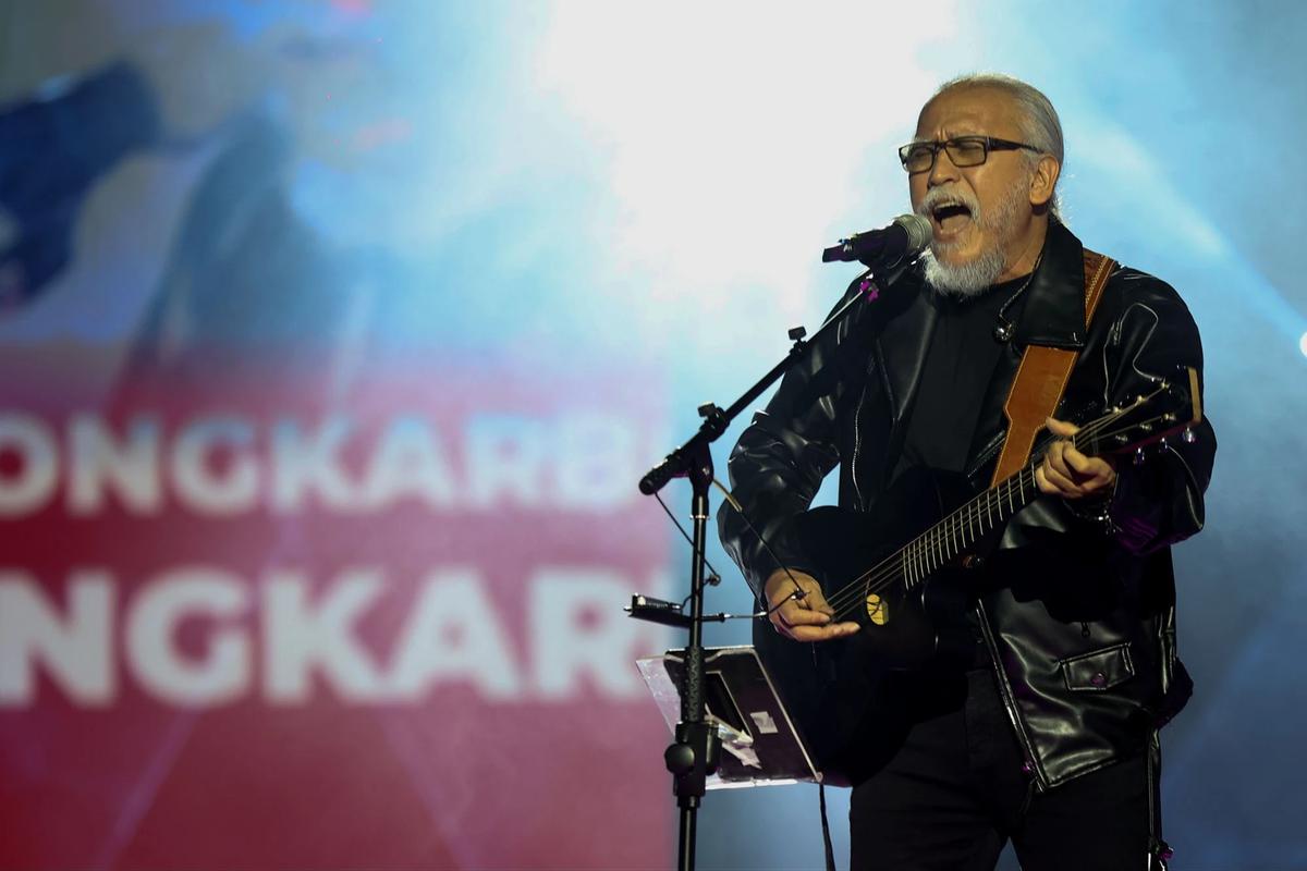 FOTO: Aksi Spektakuler Agnez Mo,  Iwan Fals dan Wali di Konser Raya 31 Tahun Indosiar