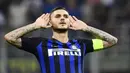 6. Mauro Icardi (Inter Milan) - 1 Gol. (AFP/Miguel Medina)