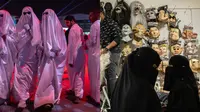 Keseruan Perayaan Halloween di Arab Saudi yang Sempat Dilarang, Jadi Sorotan (Sumber: Tamir Kalifa via New York Post)