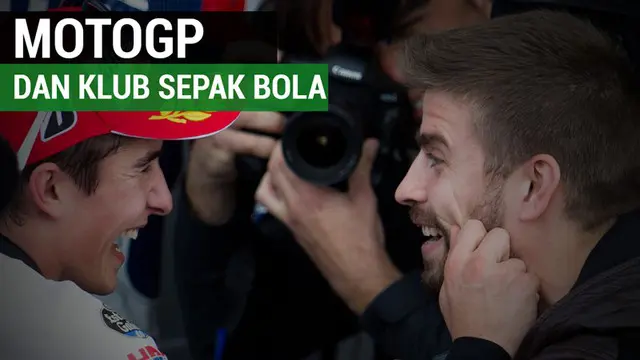 Berita video klub-klub sepak bola favorit para pebalap MotoGP 2017. Klub apa yang menjadi favorit dari pebalap Repsol Honda, Marc Marquez? Petunjuknya adalah mungkin momen Marquez mencubit pipi pemain Barcelona, Gerard Pique. Lalu, 2 klub apa yang me...