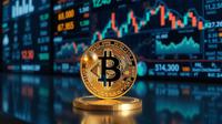 Aset digital kripto Bitcoin. (Foto by AI)