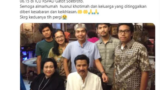 Rachmawati Soekarnoputri Meninggal Dunia, Warganet: Innalillahi, Semoga Diberi Tempat Terbaik
