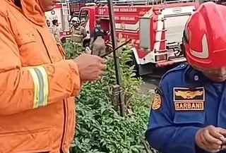 Damkar Kota Semarang menempuh jalur hukum atas laporan kebakaran palsu yang diduga dilakukan oleh debt collector pinjol. (Foto: Tangkapan Layar Sosmed)