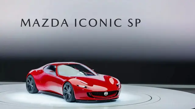 Mazda Iconic SP di Japan Iconic Mobility Show 2023. (Carscoops)