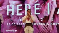 Rossa pada saat Press Conference Konser "Here I Am" di Lippo Mall Nusantara, Jakarta, Rabu (5/3/25). (Foto: Liputan6.com/Rahmadina Sundari)