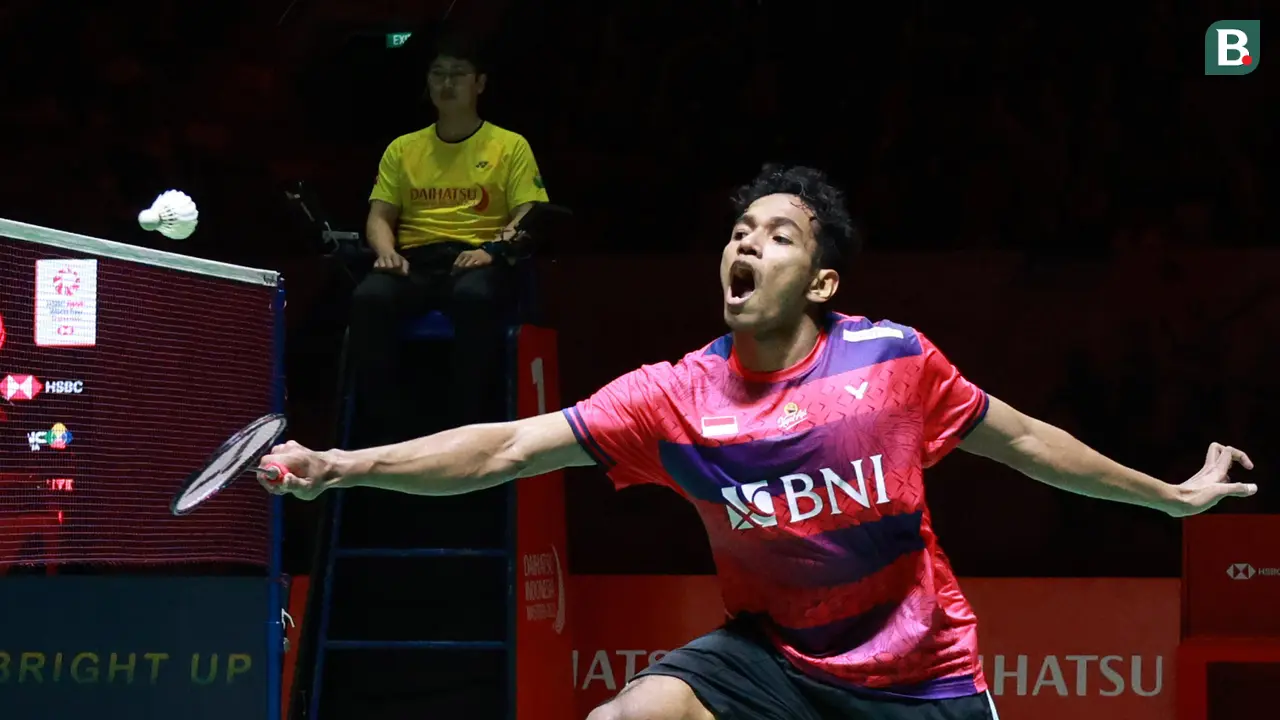 Foto: Chico Wujudkan All Indonesian Final Setelah Kalahkan Angus di Semifinal Indonesia Masters 2023
