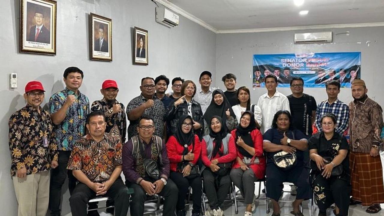 Kumpulkan 50 Kantong Darah, Aksi Donor Darah DPD Sumut Rayakan HUT ke-21 DPD RI dengan Kemanusiaan