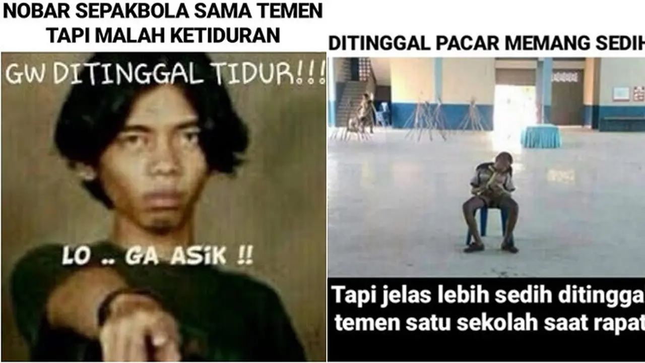 6 Meme Momen Ditinggal Sendirian yang Bikin Nangis