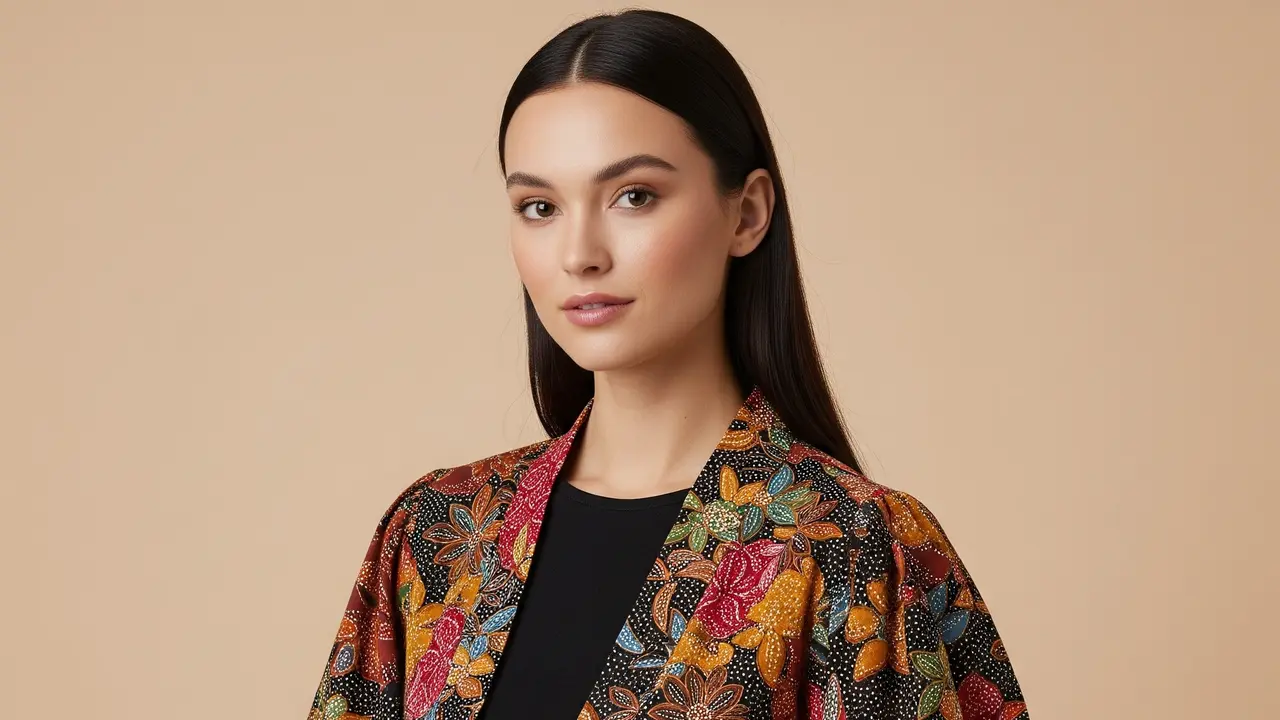 9 Model Batik Lengan Puff Volume Formal, Tampil Anggun dan Modern