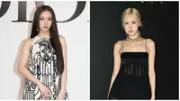 Jisoo dan Rose Blackpink di Paris Fashion Week 2022 (Sumber: Instagram/dior/Twitter/bchphng88769944)