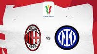 Coppa Italia - AC Milan Vs Inter Milan (Bola.com/Adreanus Titus)