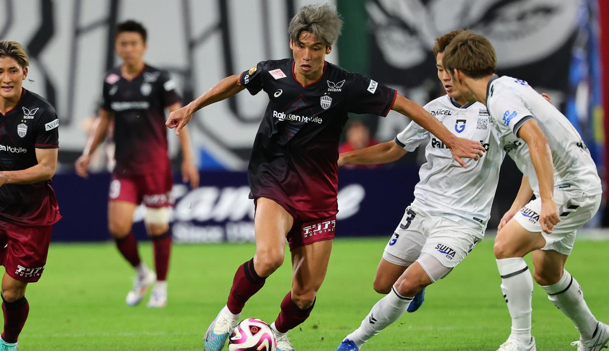 Sang juara bertahan, Vissel Kobe, ada di tempat ketiga dengan koleksi 52 poin, berselisih hanya tiga angka saja dari dua tim teratas. (Dok. J League)