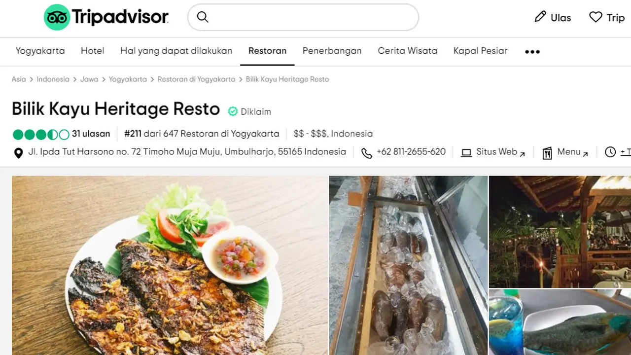 Bilik Kayu Heritage Resto