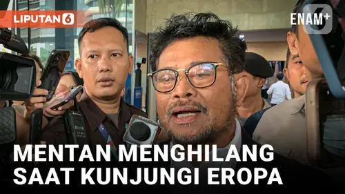 VIDEO: Mentan Syahrul Yasin Limpo Hilang Kontak saat Dinas di Luar Negeri