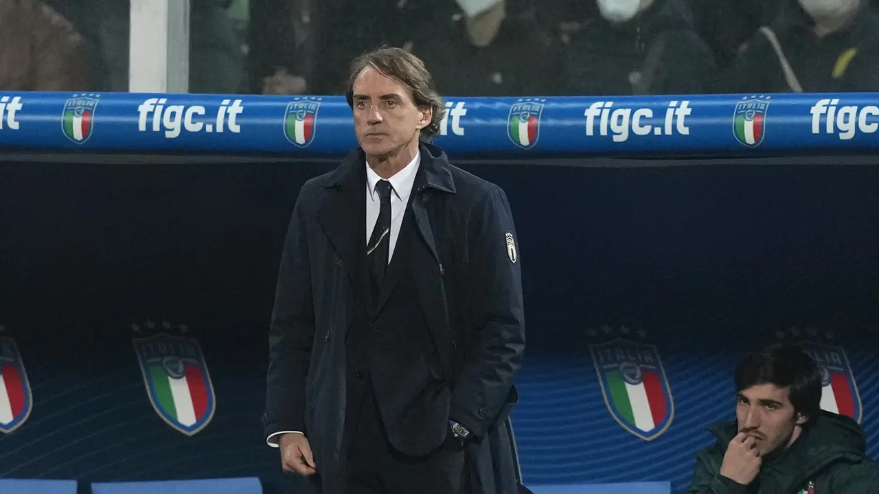 Roberto Mancini - Italia - Piala Dunia 2022
