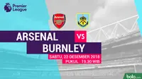 Premier League Arsenal Vs Burnley (Bola.com/Adreanus Titus)