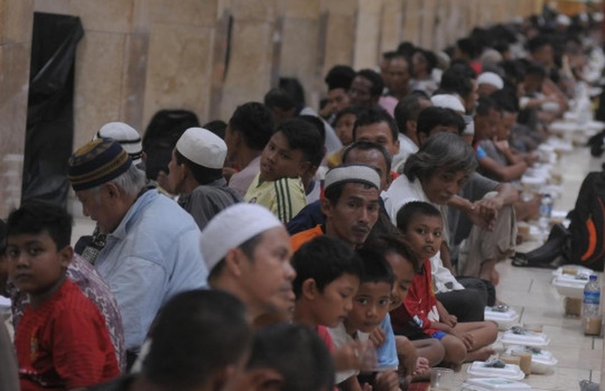 Buka puasa bersama di Masjid Istiqlal