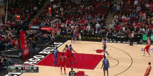 VIDEO : GAME RECAP NBA 2017-2018, Bulls 105 vs Magic 101