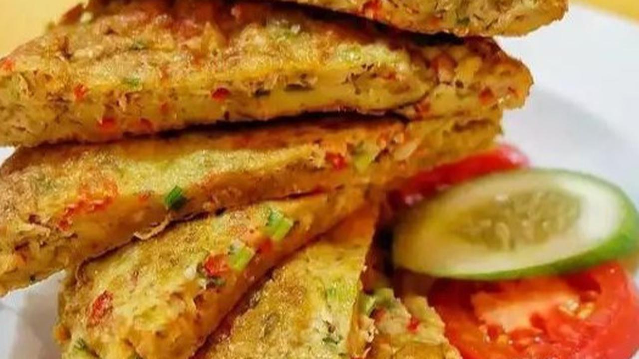 Telur dadar padang