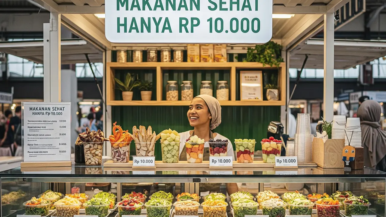 Ide Jualan Makanan Sehat Rp 10 Ribu