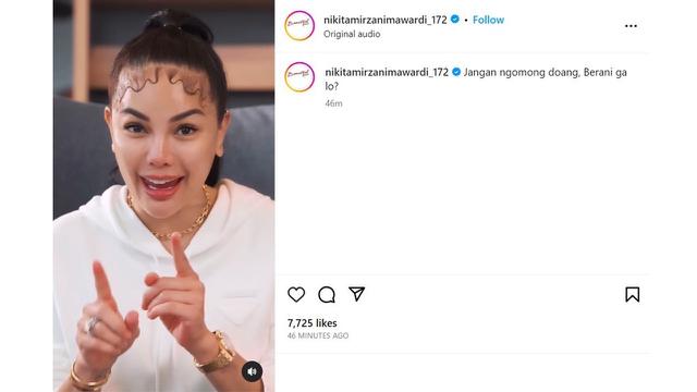 Nikita Mirzani Pecahkan Rekor Order Naik 90 Kali Lipat di Shopee Live