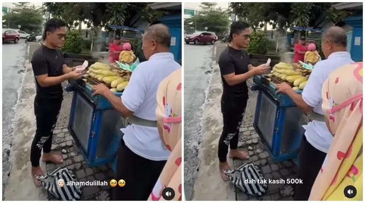 6 Potret Gus Miftah Beli Jajanan Kaki Lima, Disebut Netizen Hanya Pencitraan
