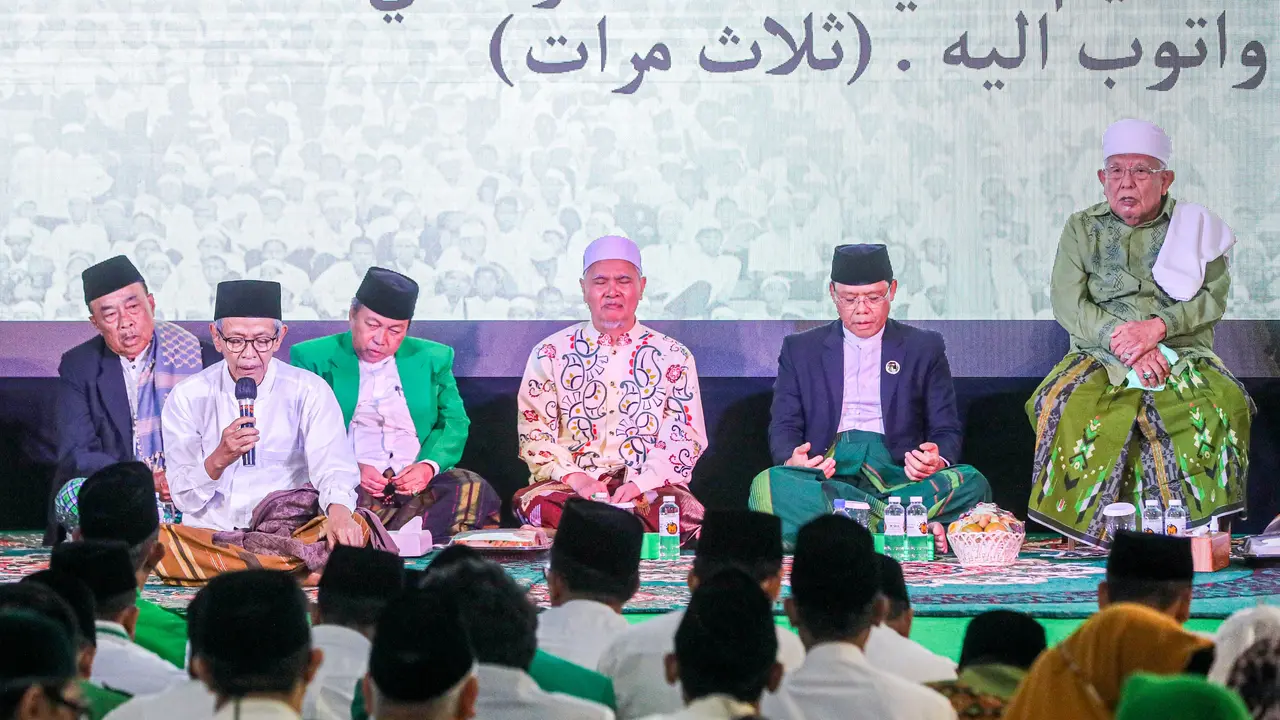 Para ketua majelis Dewan Pimpinan Pusat (DPP) Partai Persatuan Pembangunan (PPP) di Jakarta, Kamis (20/6/2024) (Istimewa)