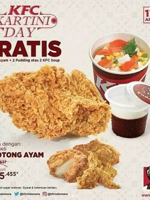 Sambut Hari Kartini, Ini Ragam Diskon Jajanan bagi Perempuan