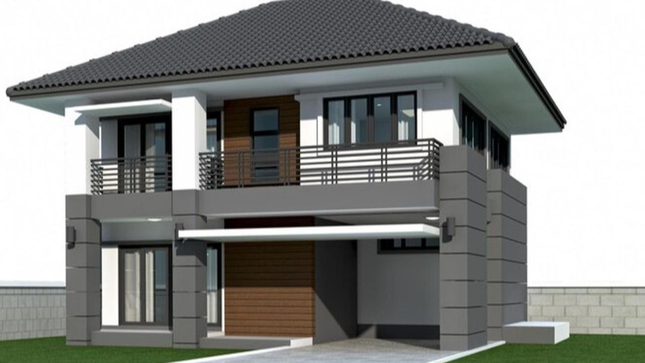 5 Inspirasi Denah dan Desain Rumah Minimalis Dua Lantai di Lahan Terbatas, Cocok untuk Hunian Keluarga Kecil Dua Anak