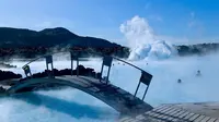 Blue Lagoon, Kolam Spa yang Melintasi Dua Benua