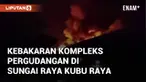 Kebakaran terjadi di kompleks pergudangan di Sungai Raya, Kubu Raya. Peristiwa terjadi pada Rabu (23/10/2024) malam, melibatkan enam gudang