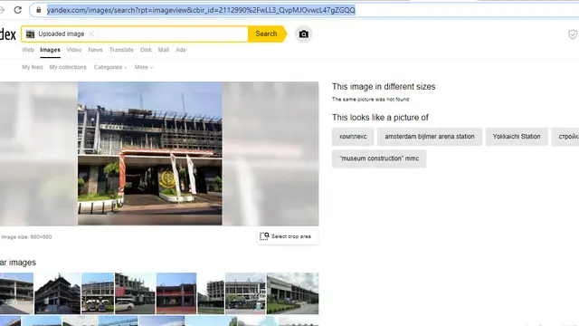 Hasil Penelusuran Yandex