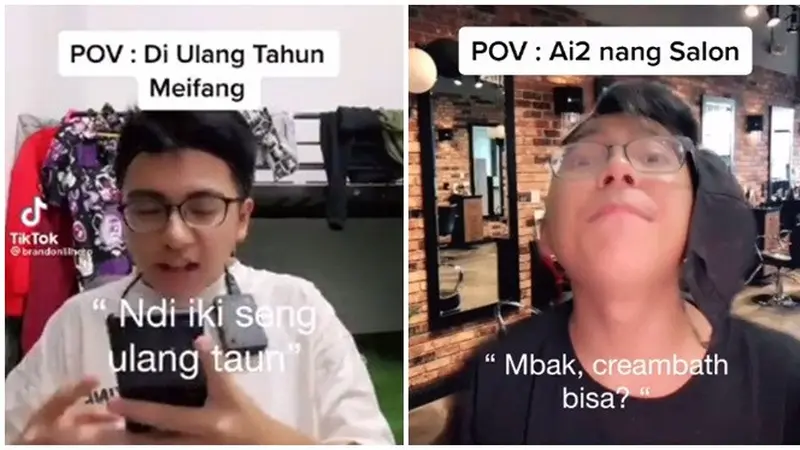 Kembali Viral, Ini 6 Video TikTok Kocak Brandon IMB yang Jadi Sorotan