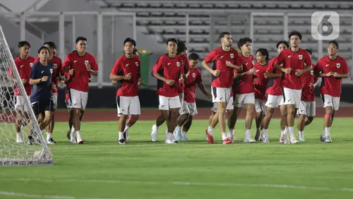 Latihan Timnas Indonesia