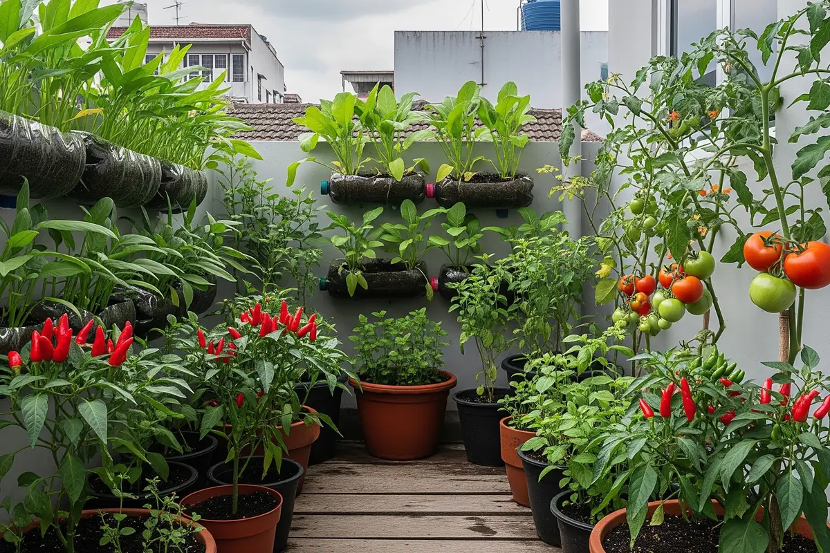18 Tanaman Sayur Hias Mini, Solusi Kebun Produktif dan Estetik di Lahan Sempit