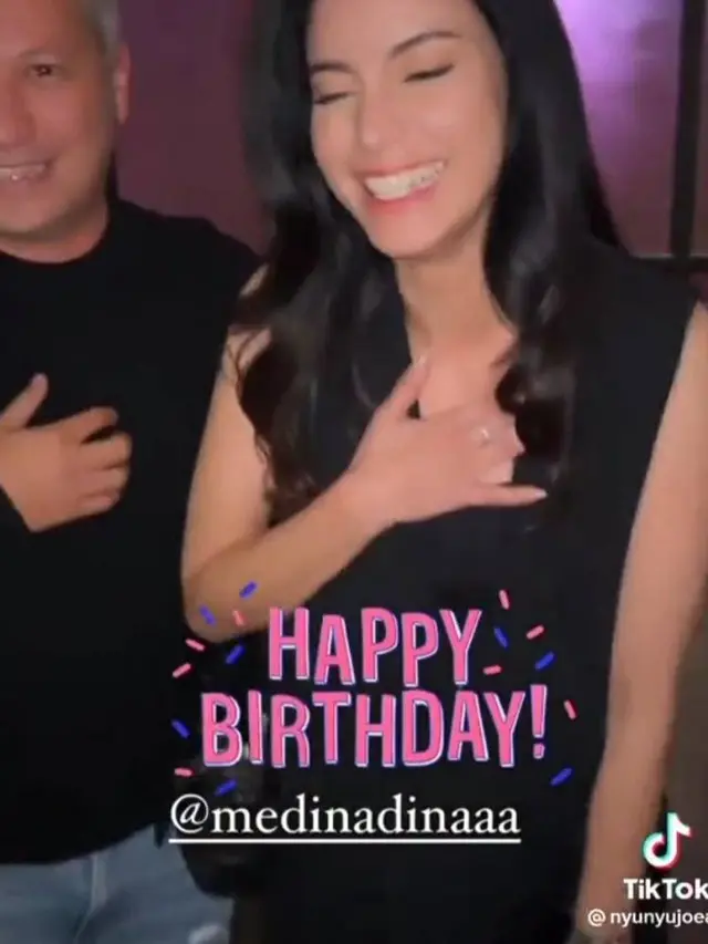 Dikabarkan dekat, ini momen kebersamaan Gading Marten dan Medina Dina dari liburan hingga momen ulang tahun