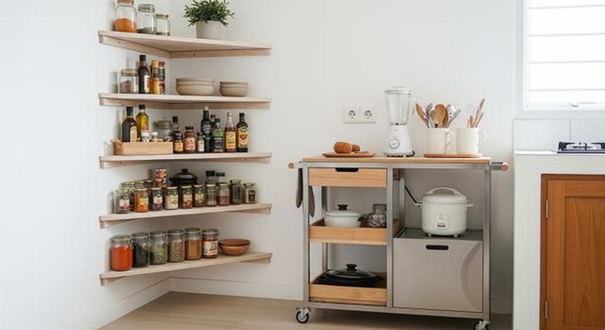 7 Desain Dapur Sederhana Tanpa Kitchen Set yang Estetik dan Hemat, Rapi dengan Gaya Minimalis