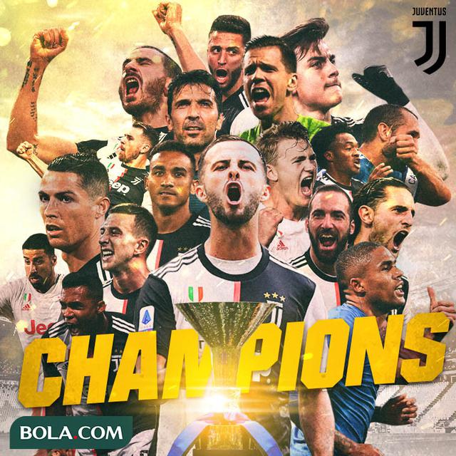 Juventus - Ilustrasi Juara Serie A