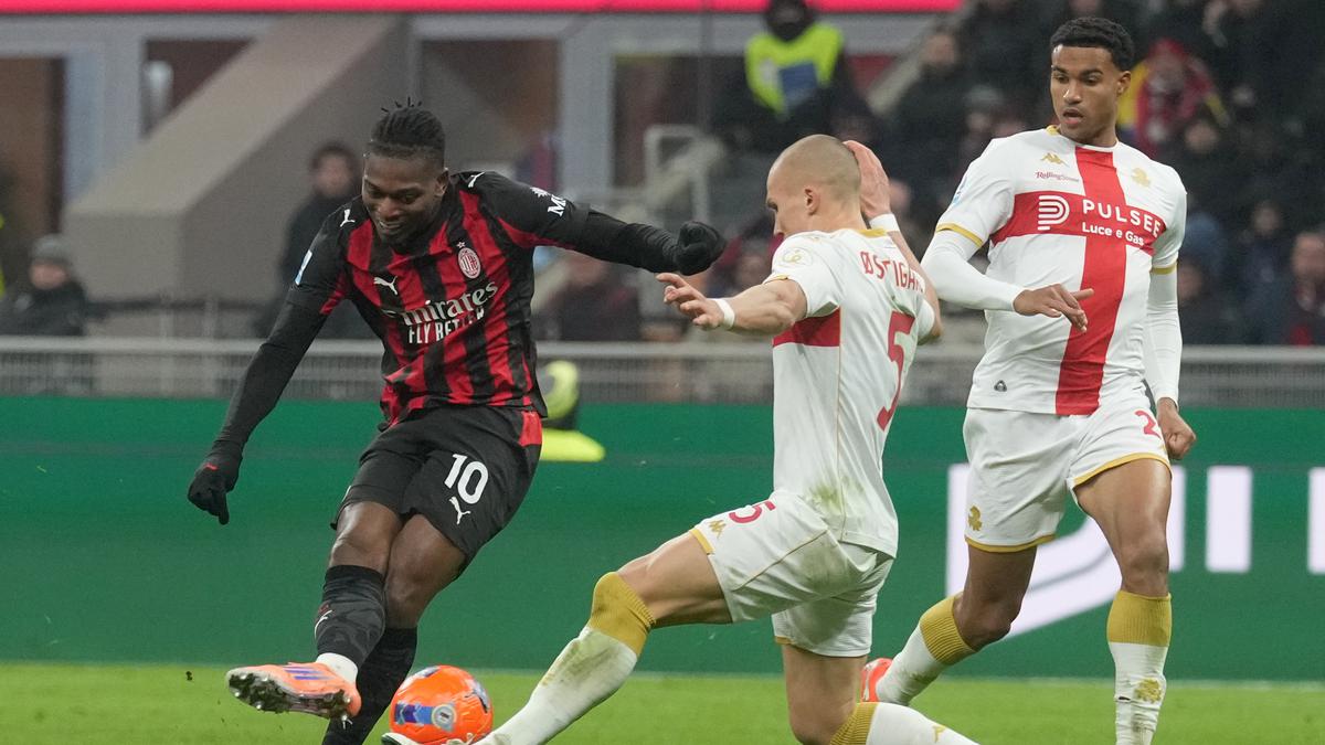 AC Milan vs Genoa: Rafael Leao Kembali Jadi Pembeda