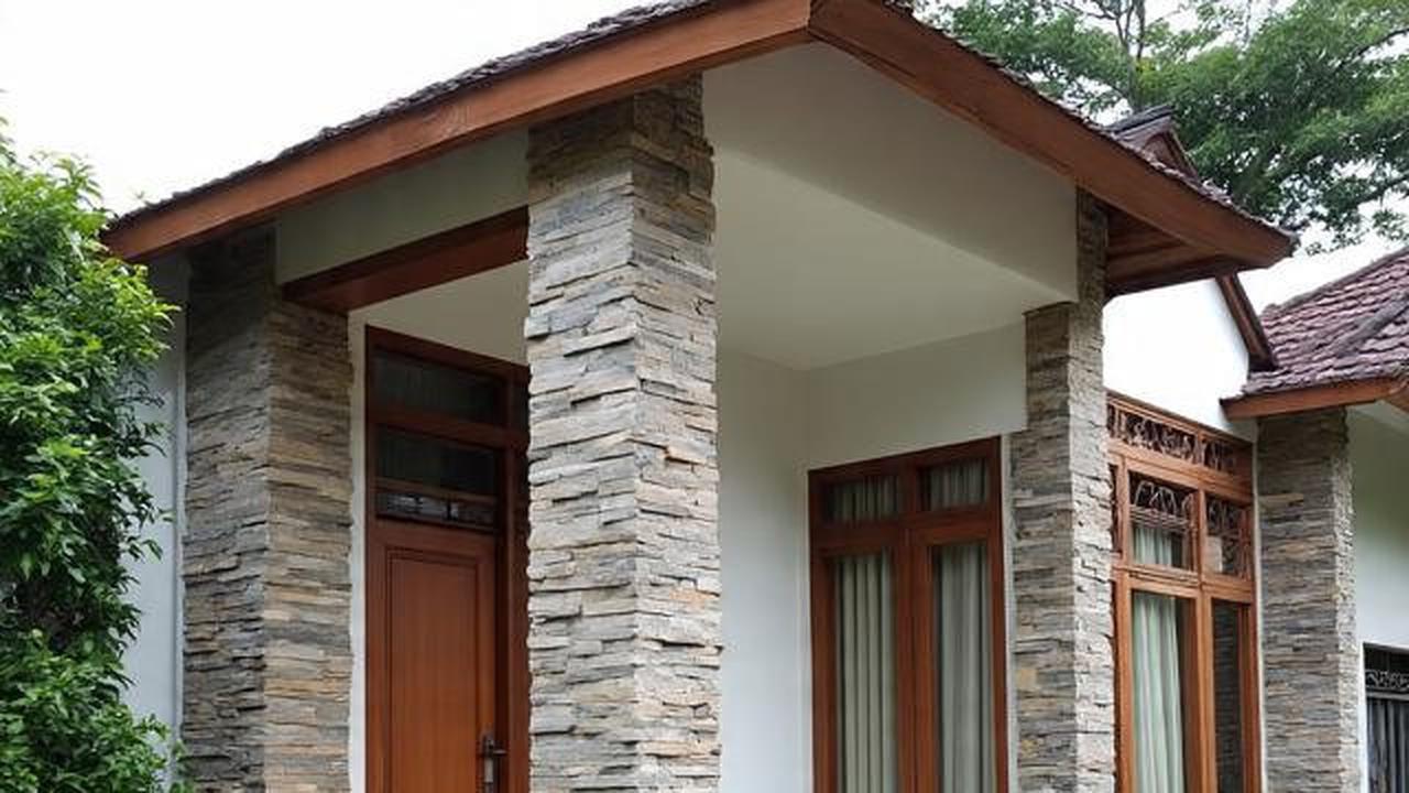 9 Desain Rumah Kampung Tapi Terlihat Seperti Rumah Rp 500 Juta, Hunian Sederhana Modern
